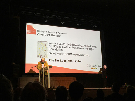 Heritage awards ceremony