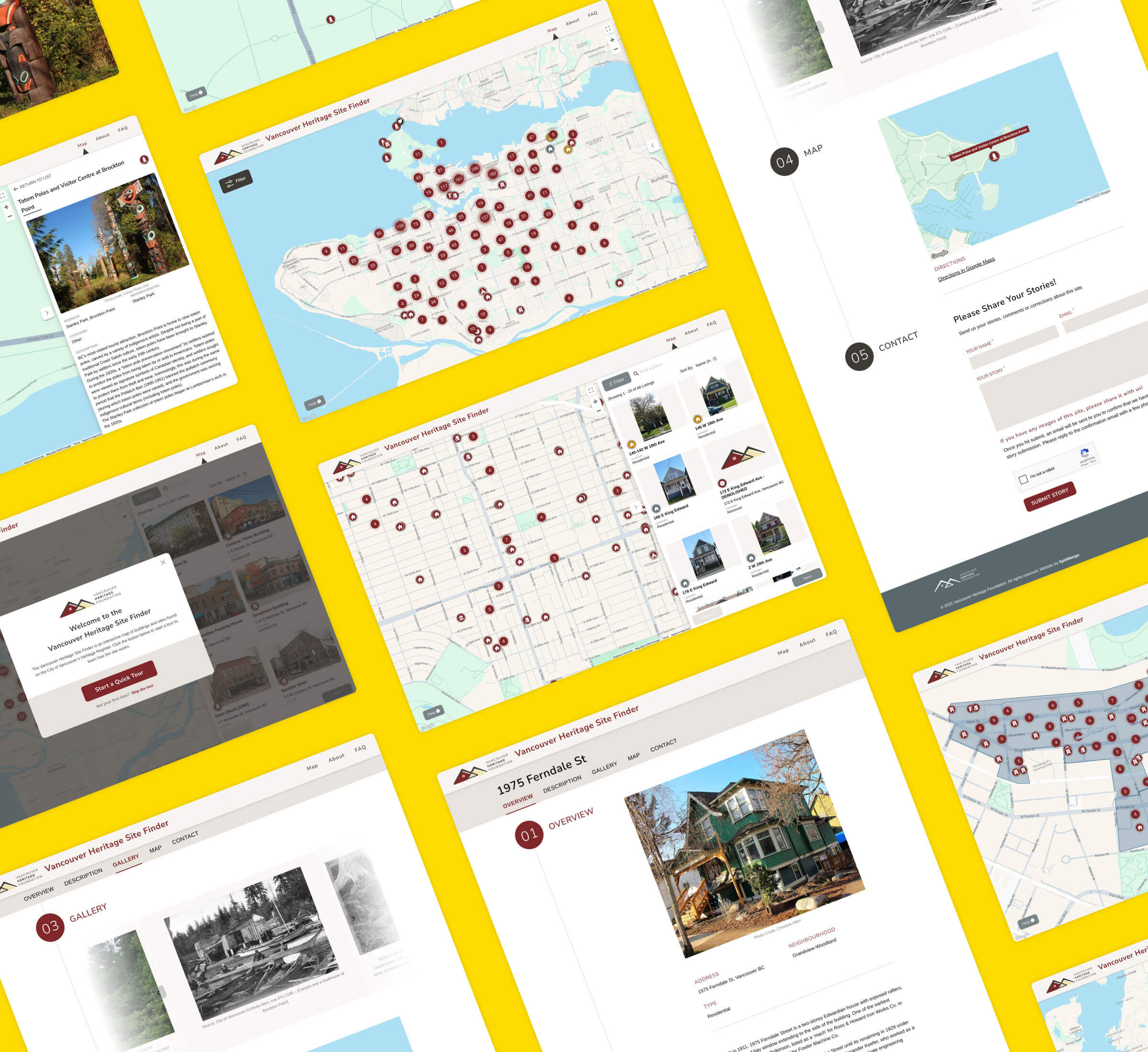 Heritage Site Finder | Custom Map Development by SplitMango